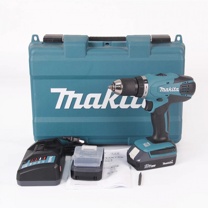 MAKITA AKU SKRUTKOVAČ VŔTACÍ DF457DWE 18V