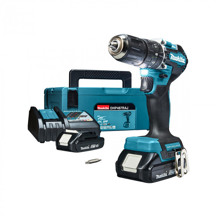 MAKITA SKRUTKOVAČ AKUMULÁTOROVÝ  DHP487RAJ 18V