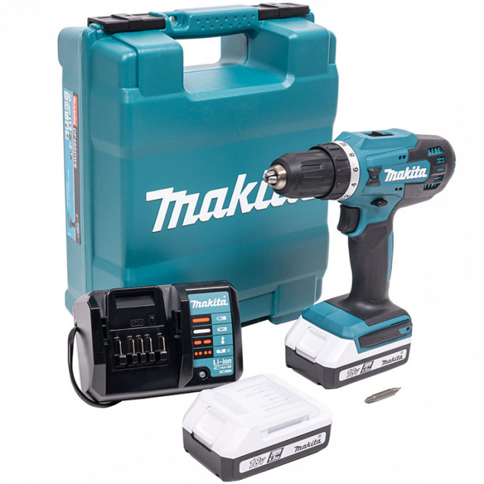 MAKITA AKU SKRUTKOVAČ VŔTACÍ DF488D002 18V G-SÉRIA