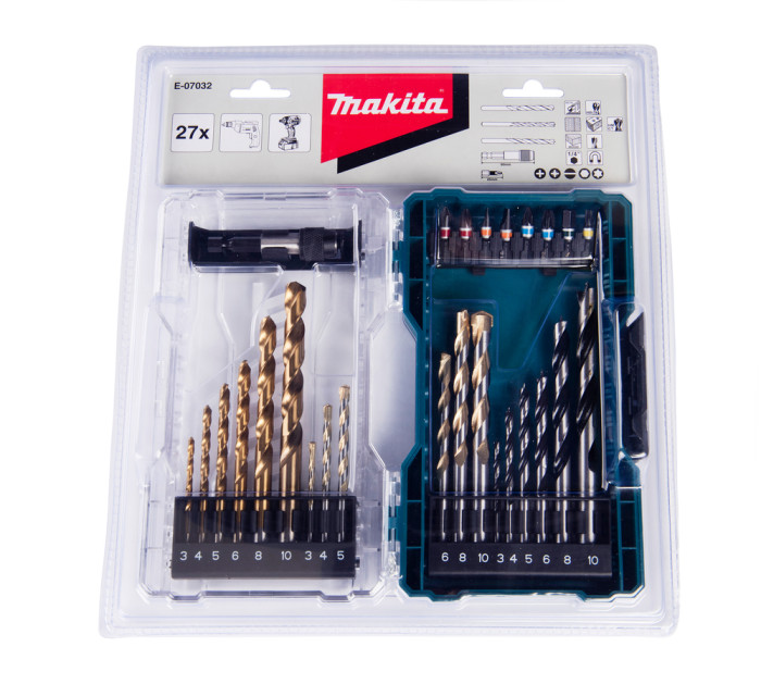 MAKITA SADA VRTÁKY PLUS BITY 27KS E-07032