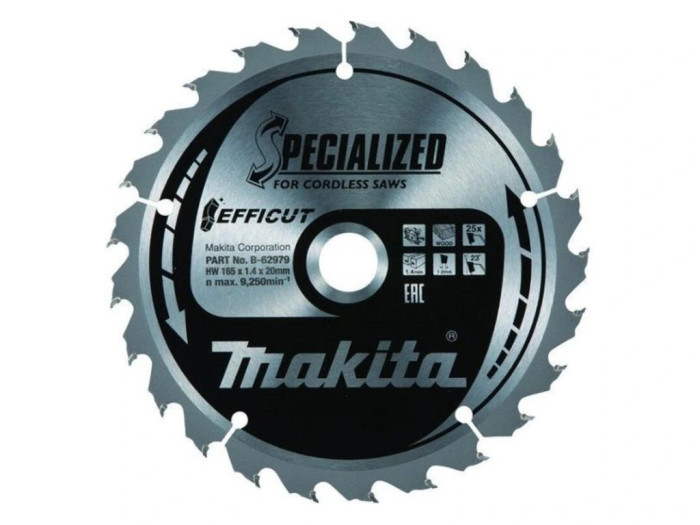 MAKITA KOTÚČ PÍLOVÝ EFFICUT 190/20MM 60Z E-11162