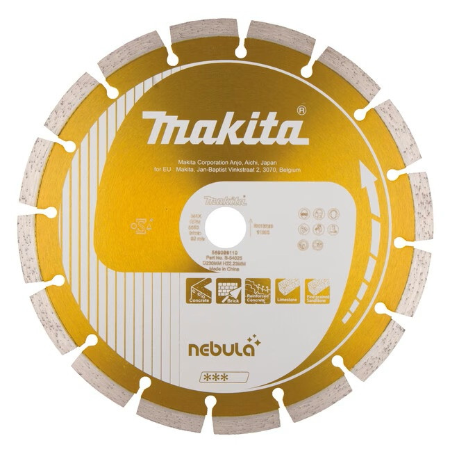 MAKITA KOTÚČ DIAMANTOVÝ 230X10H 22MM B-54025