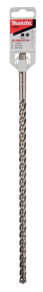 MAKITA VRTÁK SDS-PLUS NEMESIS II 10X315MM B-58235
