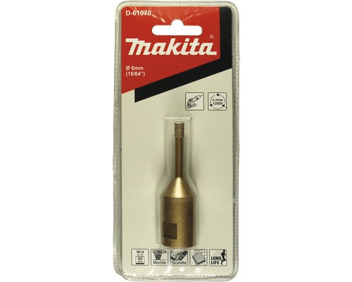 MAKITA D61070 KORUNKA DIAMANTOVÁ D6MM M14