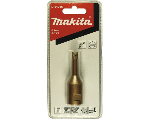 MAKITA D61086 KORUNKA DIAMANTOVÁ D8MM M14