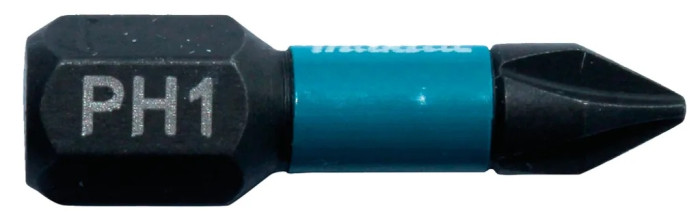 MAKITA NÁSTAVEC IMPACT BLACK 1/4" 25MM PH1 2KS B-63600