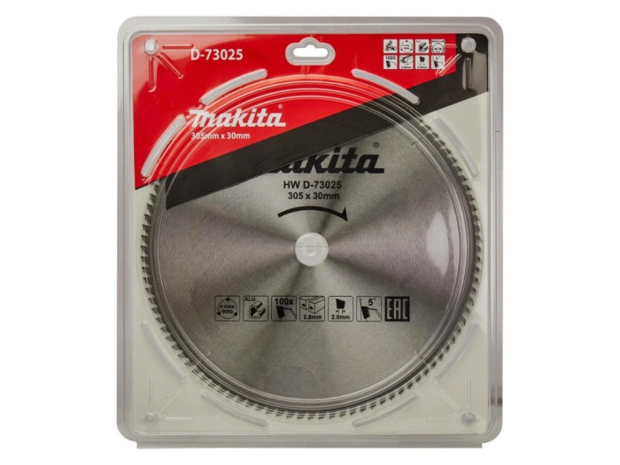 MAKITA KOTÚČ PÍLOVÝ HLINÍK 305/30MM 100Z D-73025
