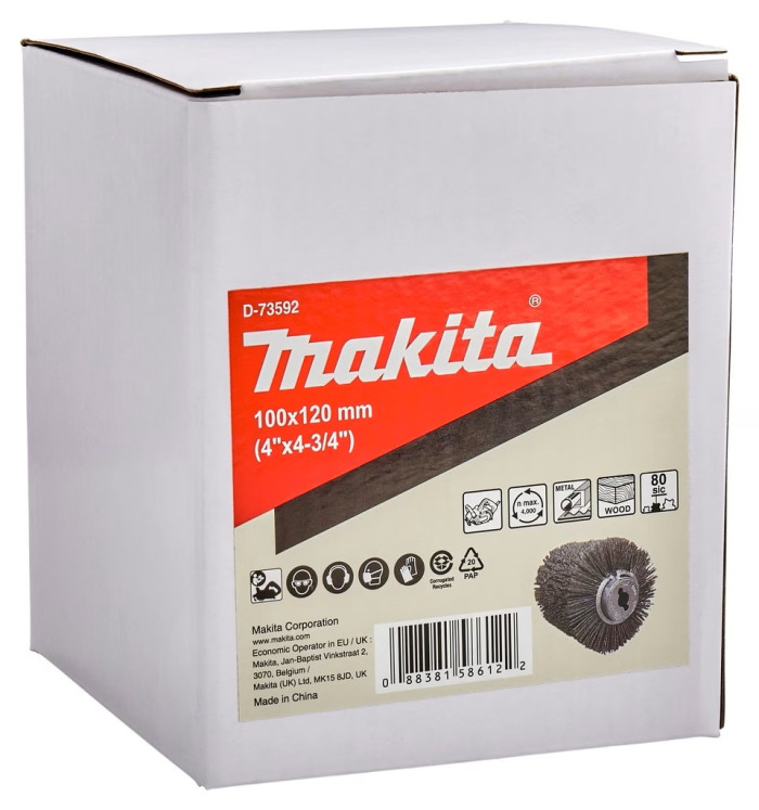 MAKITA KEFA VALCOVÁ NYLON P80 100X120MM D-73592
