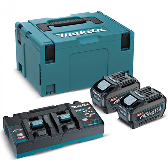 MAKITA SET RÝCHLONABÍJAČKA DC40RB AKUMULÁTOR BL4050 2 KS SYSTAINER TYP 3