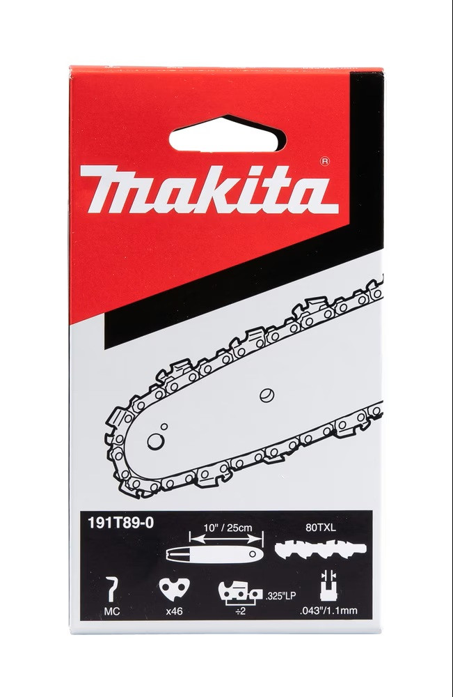MAKITA REŤAZ PÍLOVÁ 25CM 0.325" 1.1MM 191T89-0