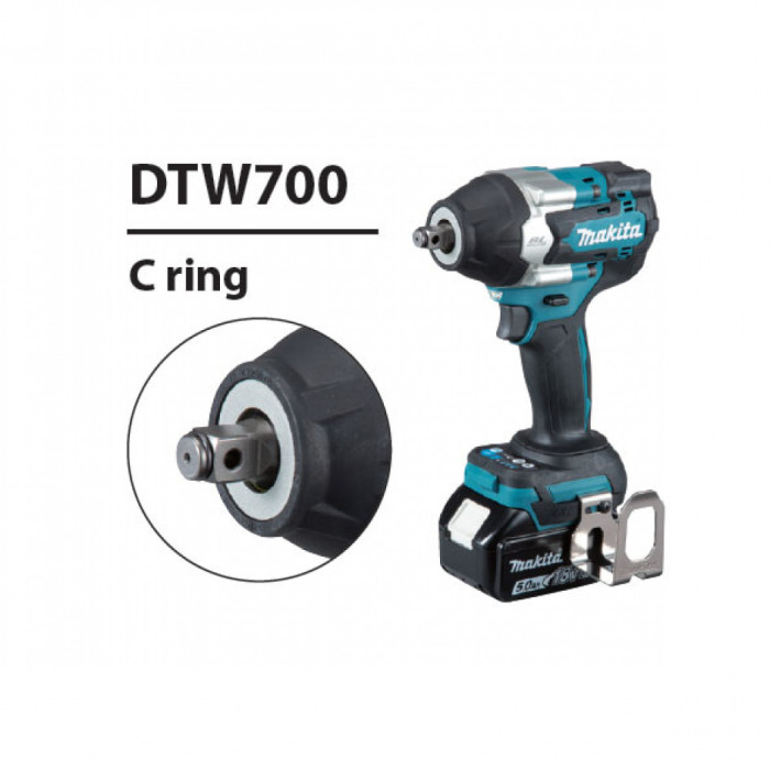 MAKITA DTW700Z, AKKU UŤAHOVÁK, 18V, LXT