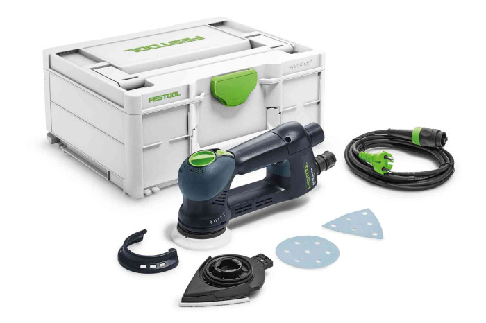 FESTOOL BRÚSKA ELEKTRICKÁ, EXCENTRICKÁ S PREVODOVKOU ROTEX, RO 90 DX FEQ - PLUS, 400W