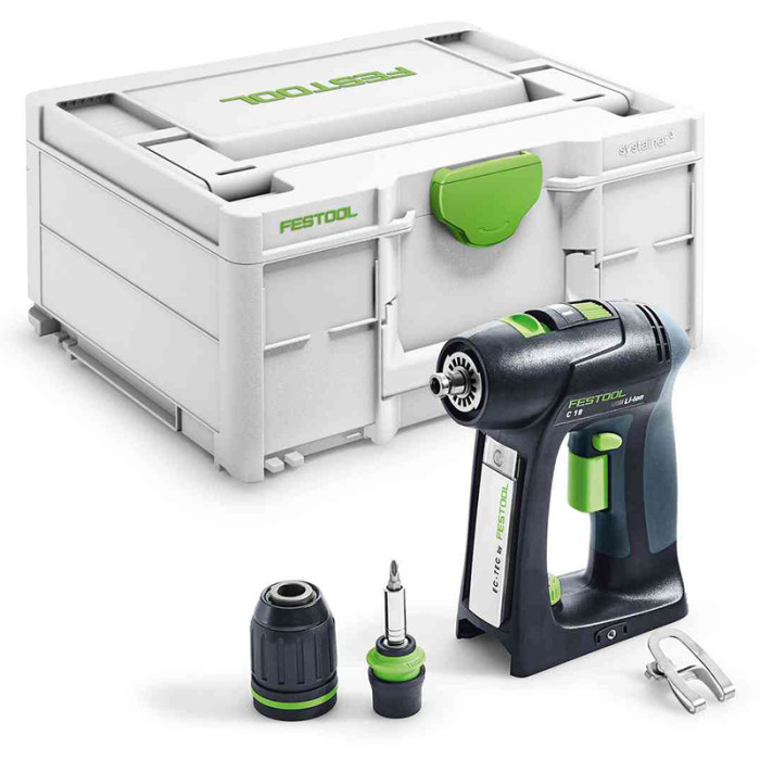 FESTOOL AKU SKRUTKOVAČ C 18-BASIC