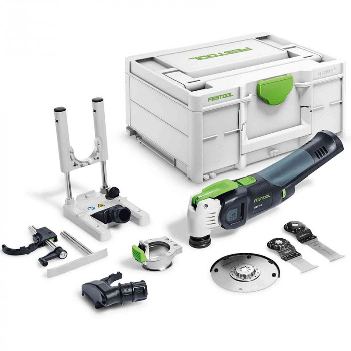 FESTOOL AKU OSCILÁTOR VECTURO OSC 18 E-BASIC-SET 18V