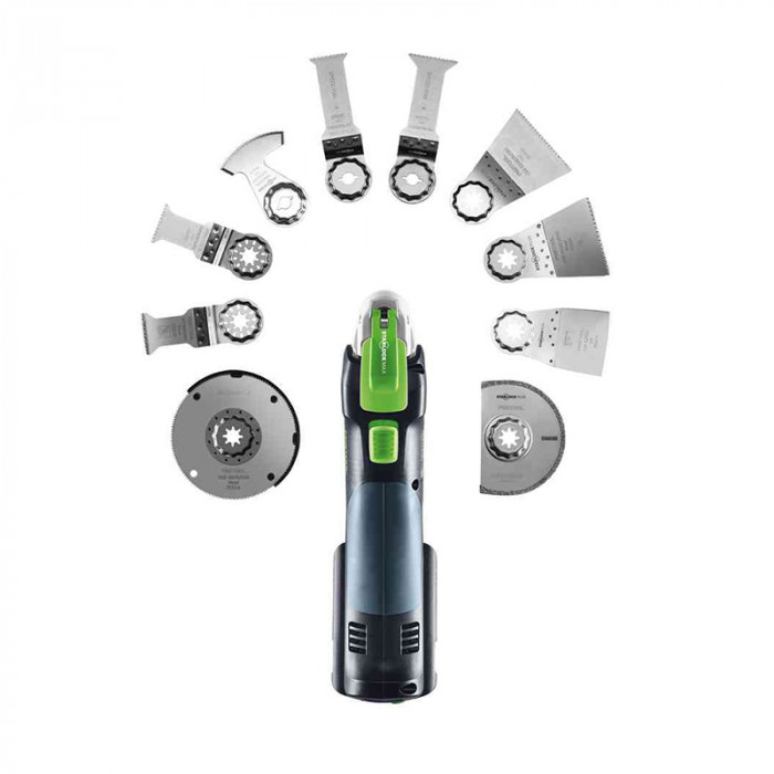 FESTOOL AKU OSCILÁTOR VECTURO OSC 18 E-BASIC-SET 18V