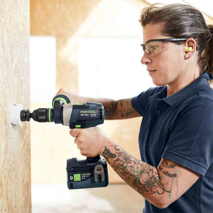 FESTOOL SKRUTKOVAČ AKUMULÁTOROVÝ VŔTACÍ QUADRIVE TDC 18 / 4 I-BASIC 18V