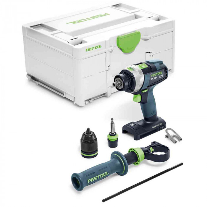 FESTOOL AKU SKRUTKOVAČ S PRÍKLEPOM TPC 18/4 I-BASIC 18V