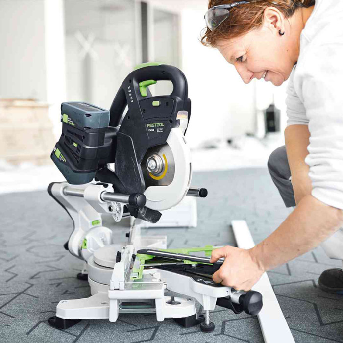 FESTOOL AKU PÍLA KAPOVACIA KAPEX KSC 60 EB 5 2 I-UG-SET ŤAHOVÁ FUNKCIA 18/36V