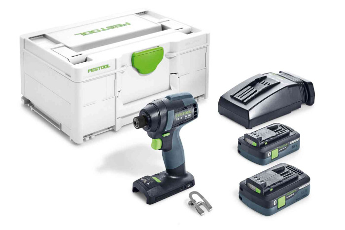 FESTOOL UŤAHOVÁK RÁZOVÝ AKUMULÁTOROVÝ TID18HPC 4.0 577191