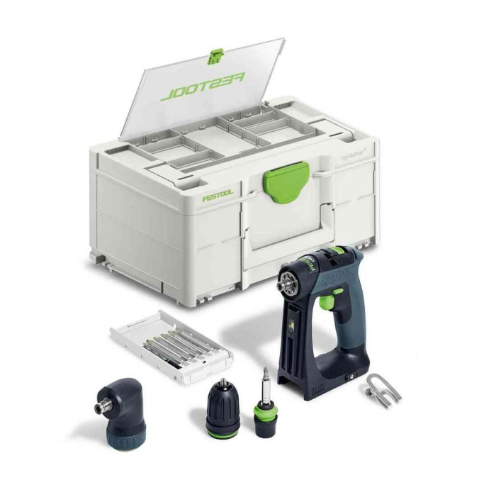 FESTOOL SKRUTKOVAČ AKUMULÁTOROVÝ VŔTACÍ BASIC - SET CXS18 18 V