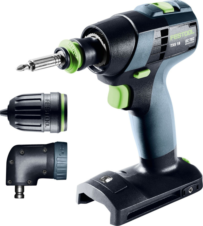 FESTOOL SKRUTKOVAČ AKUMULÁTOROVÝ VŔTACÍ TXS 18 BASIC - SET 18 V