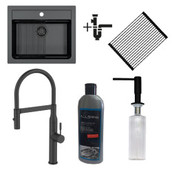 ALVEUS DREZ SET ATROX 30 / 91 PLUS BATÉRIA MIRAGE 91 + PEAR + ALLROUND MINI BLACK EDITION SETA25439