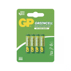 BATÉRIA GREENCELL AAA GP24G R03 B1211 4KS 1012114000