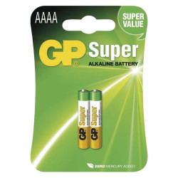 BATÉRIA ALKALICKÁ GP SUPER ŚPECIÁL GP 25A AAAA 2KS 1021002512