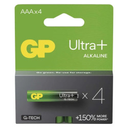 BATÉRIA ALKALICKÁ GP ULTRA PLUS AAA 4KS B03114 1013124000