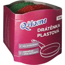 QHOME DROTENKA PLASTOVÁ CLEAN 3KS