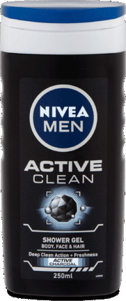 NIVEA MEN GÉL SPRCHOVACÍ FM ACTIVE CLEAN 250ML