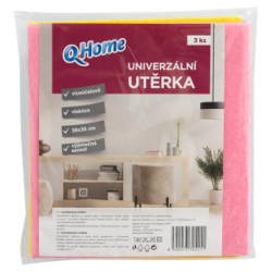 QHOME UTIERKA UNIVERZÁLNA 38 X 35 CM 3 KS