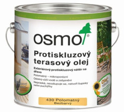 OSMO OLEJ TERASOVÝ PROTIŠMYKOVÝ 430 2.5L