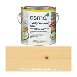 OSMO OLEJ VOSKOVÝ TVRDÝ 3088 PROTIŠMYKOVÝ 0.75L