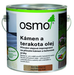 OSMO OLEJ NA KAMEŇ A TERAKOTU 0.75L