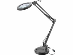 LAMPA STOLOVÁ LED & LUPA 1300LM USB ČIERNA