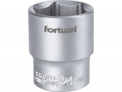 FORTUM HLAVICA NÁSTRČNÁ 1/2'' 24MM