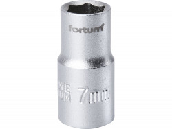 FORTUM HLAVICA NÁSTRČNÁ 1/4'' 7.0MM