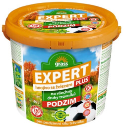 HNOJIVO NA TRÁVNIK EXPERT ŽELEZO PLUS JESEŇ 10KG FORESTINA