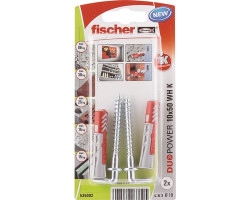 FISCHER HMOŽDINKA DUOPOWER 10 - 50 BLISTER 00535002