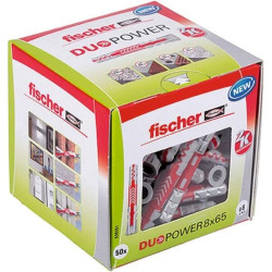 FISCHER HMOŽDINKA DUOPOWER 8 X 65 DIY 50KS 00538251