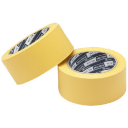 GEBOL PÁSKA STAVEBNÁ PVC PRO TAPE ŽLTÁ KRÍŽOVÁ DRÁŽKOVANÁ 50MM - 33M