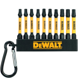 DEWALT BITY SADA TORX T20 T25 T30 10KS DT7275