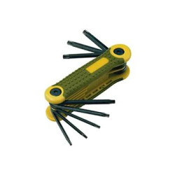 PROXON KĽÚČE ZÁSTRČNÉ SKLOPNÉ TORX T9 - T40 8DIELNA SADA 23954P