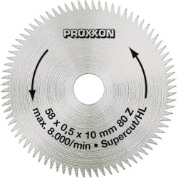 PROXON KOTÚČ PÍLOVÝ 58MM 80ZUBOV SUPER CUT 28014P