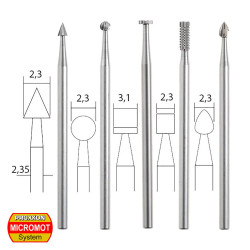 PROXON SADA STOPKOVÝCH FRÉZ MIKROFRÉZKY 5KS 28710P