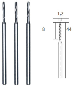 PROXON VRTÁK ŠPIRÁLOVÝ 1.2MM 3KS 28856P