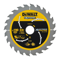 DEWALT KOTÚČ PÍLOVÝ 190 X 30MM 24 ZUBOV DT99562