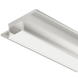 HÄFELE LED PROFIL 3101 ALU 8MM 2500MM HRÚBKA POLICE 19 MM STRIEBORNÝ, 833.02.685