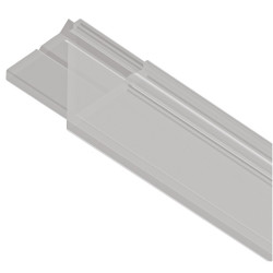 HÄFELE LED SOKOLOVÝ PROFIL 5111 PLAST 8MM 3M, 833.95.913
